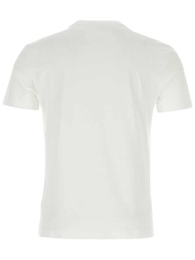 Medusa Print Cotton Short Sleeve T-Shirt White - VERSACE - BALAAN 3