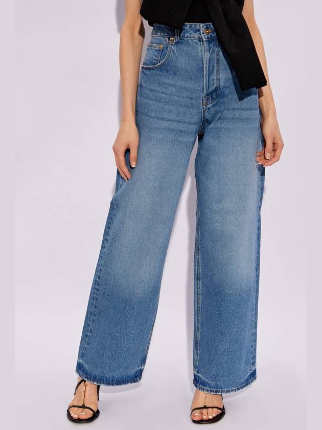 Le De Nimes Oversized Wide Jeans Blue - JACQUEMUS - BALAAN 4