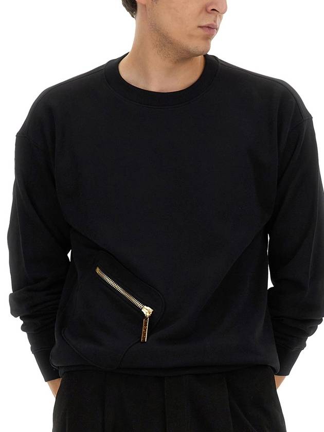 COTTON SWEATSHIRT - MOSCHINO - BALAAN 4