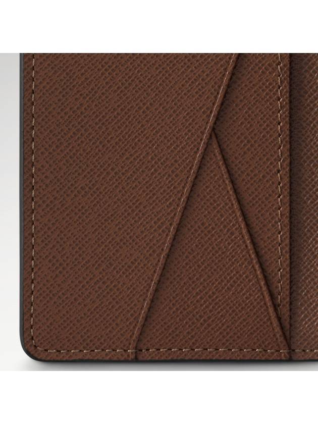 Pocket Organizer Monogram Card Wallet Brown - LOUIS VUITTON - BALAAN 5