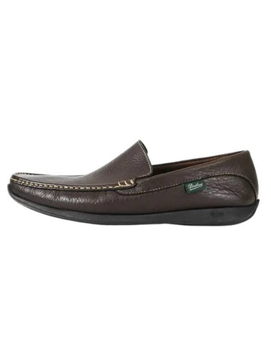 Michael Leather Loafers Brown - PARABOOT - BALAAN 1