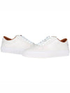 Leather Low Top Sneakers White - MONCLER - BALAAN 3