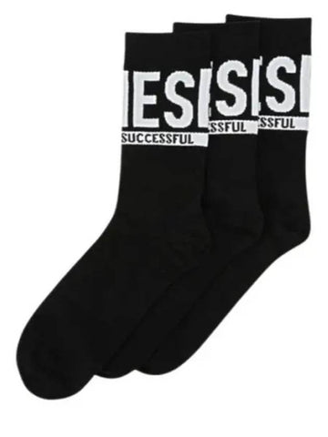 Skm Ray Socks Three Pack 00SAYJ 2QATV E4101 - DIESEL - BALAAN 1