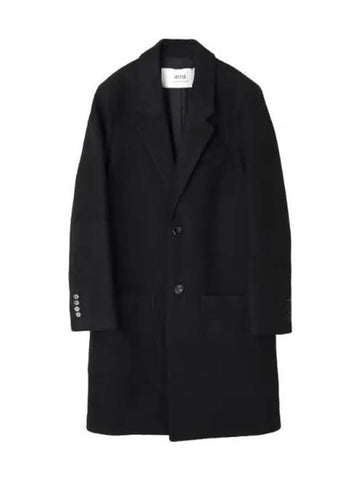 single breasted wool coat men - AMI - BALAAN 1