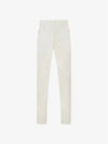 Gabardine Straight Pants White - MONCLER - BALAAN 3