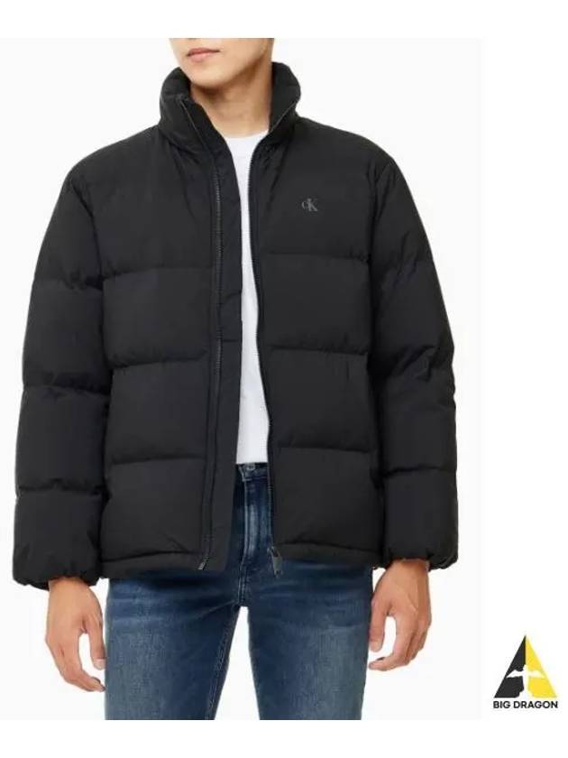 JEANS Men s Basic Essential Down Puffer Jacket J326958 BEH - CALVIN KLEIN - BALAAN 1