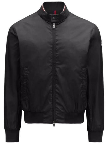 Reppe Rain Zip-Up Jacket Black - MONCLER - BALAAN 1