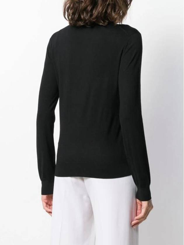 Women's Regal Wool Turtleneck Black - THEORY - BALAAN 5