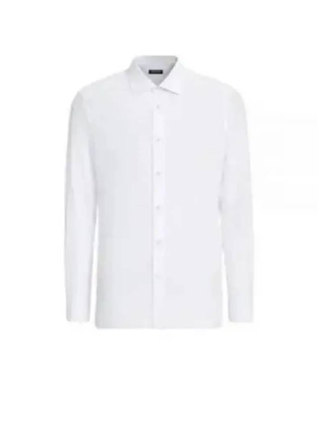 Trofeo long sleeve shirt white - ERMENEGILDO ZEGNA - BALAAN 1