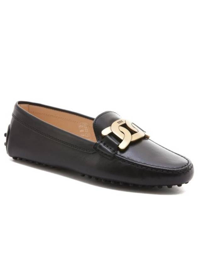 Women's Kate Gommino Leather Driving Shoes Black - TOD'S - BALAAN 4