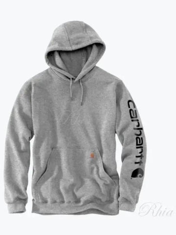 Signature Sleeve Logo SWTSH HDD K288 E20 Hoodie - CARHARTT - BALAAN 1