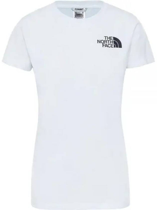 The 23 Women's SS Half Dome Tee NF0A4M8QFN4 W Long Sleeve T-Shirt - THE NORTH FACE - BALAAN 2