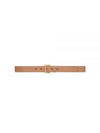 Monogram Logo Belt Beige - SAINT LAURENT - BALAAN 2