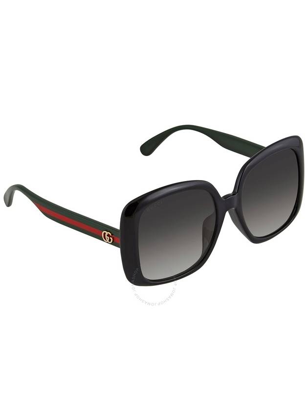 Eyewear Square Frame Sunglasses Black - GUCCI - BALAAN 4