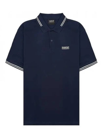 International Essential Tipped Short Sleeve Polo Shirt Navy - BARBOUR - BALAAN 2