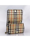 TB Logo Check Bouclé Mini Lola Cross Bag Beige - BURBERRY - BALAAN 3