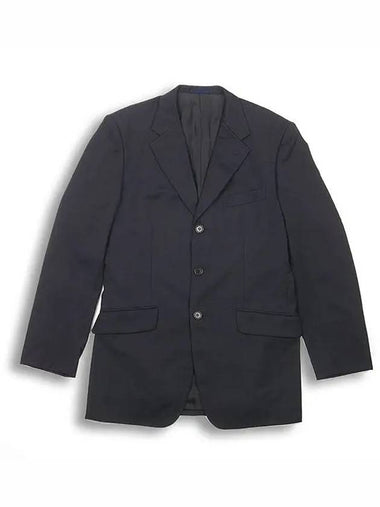 Navy color 3 button men s blazer jacket - PAUL SMITH - BALAAN 1