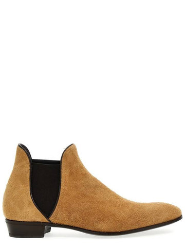 Lidfort 'Desert Enamel' Ankle Boots - LIDFORT - BALAAN 1