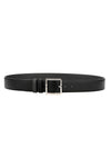 Men's Reversible Leather Belt Black - MONTBLANC - BALAAN 1