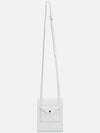 Envelope Strap Leather Cross Bag White - LEMAIRE - BALAAN 7