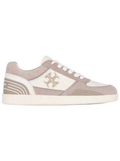 Women's Clover Court Low Top Sneakers Beige - TORY BURCH - BALAAN 2