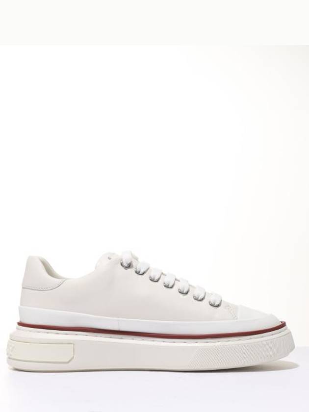 Maily Leather Low-Top Sneakers white - BALLY - BALAAN 3