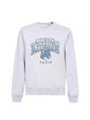 Campus Fox Regular Sweatshirt Light Grey Melange - MAISON KITSUNE - BALAAN 2