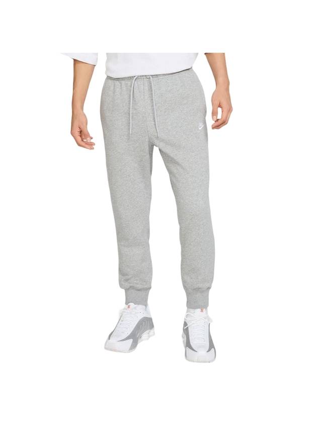 Club French Terry Jogger Track Pants Grey - NIKE - BALAAN 1