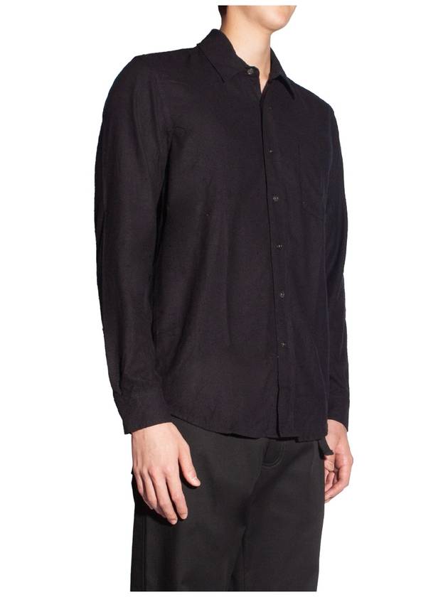 Silk Classic Long Sleeve Shirt Black - OUR LEGACY - BALAAN 6