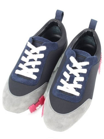 Bouncing sneakers navy 37 240 - HERMES - BALAAN 1