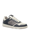 B27 Smooth Calfskin Low Top Sneakers Blue - DIOR - BALAAN 2