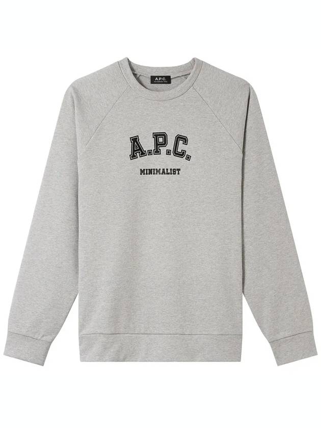 Logo Printing Sweatshirt Grey - A.P.C. - BALAAN 2