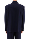 Wool Jacket Navy - BOTTEGA VENETA - BALAAN 4