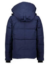 Wyndham Logo Patch Padding Navy - CANADA GOOSE - BALAAN 3