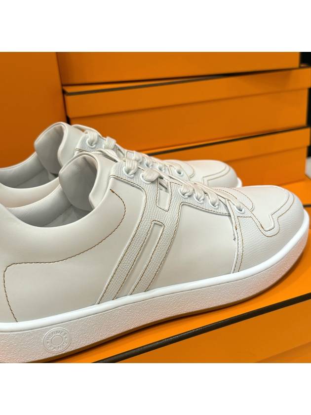 Men s Join Sneakers Absong Calfskin White - HERMES - BALAAN 6