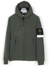 Men's Soft Shell Wappen Hooded Jacket Khaki - STONE ISLAND - BALAAN 2