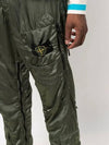 Waffen Nylon Satin Raso Track Pants Khaki - STONE ISLAND - BALAAN 3