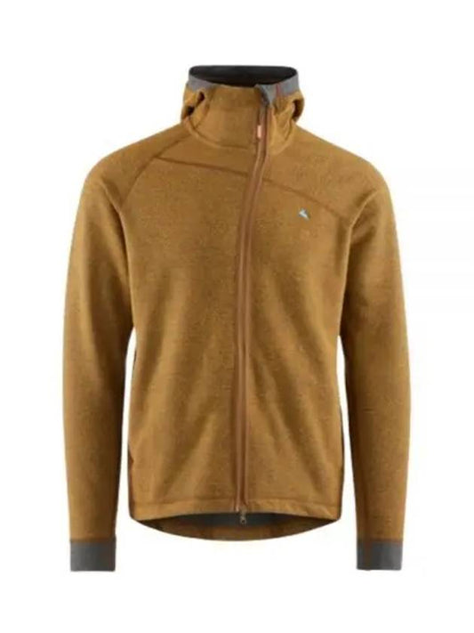 Hodur Hooded Zip Man Mustard 10038 409 - KLATTERMUSEN - BALAAN 2