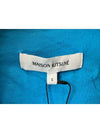 Maison Kitsune Zipper Sweatshirt MM00314KM0001 Blue S - MAISON KITSUNE - BALAAN 5