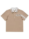 JMI417 AVP F1B2Y Kids Short Sleeve Tee Collar T shirt - FENDI - BALAAN 5