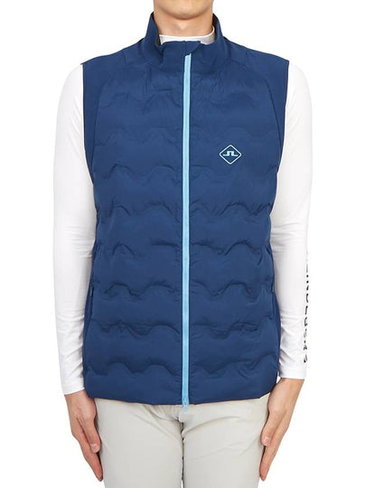 Dexter Hybrid Padded Vest Estate Blue - J.LINDEBERG - BALAAN 2