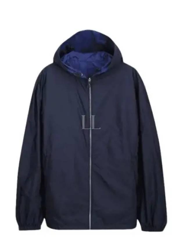 Re-Nylon Reversible Blouson Jacket Navy - PRADA - BALAAN 2