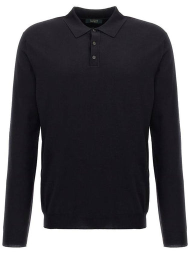 Zanone Wool Polo Shirt - ZANONE - BALAAN 1