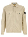 Stone Island Long Sleeve Shirt 811510210 V0097 BEIGE O TAN - STONE ISLAND - BALAAN 1