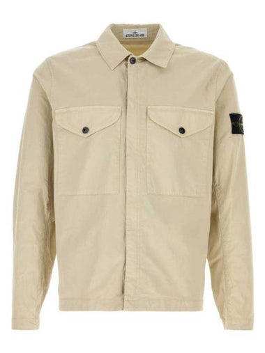 Stone Island Long Sleeve Shirt 811510210 V0097 BEIGE O TAN - STONE ISLAND - BALAAN 1