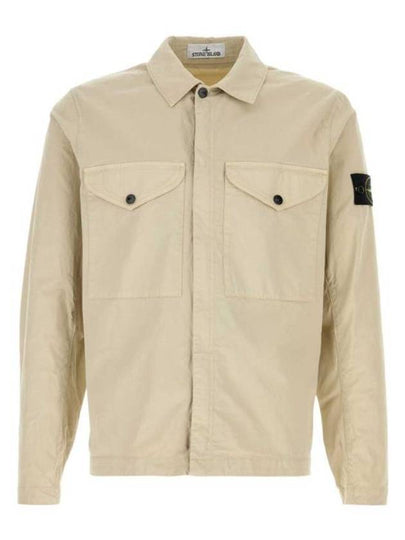 Wapen Zip-Up Jacket Beige - STONE ISLAND - BALAAN 2