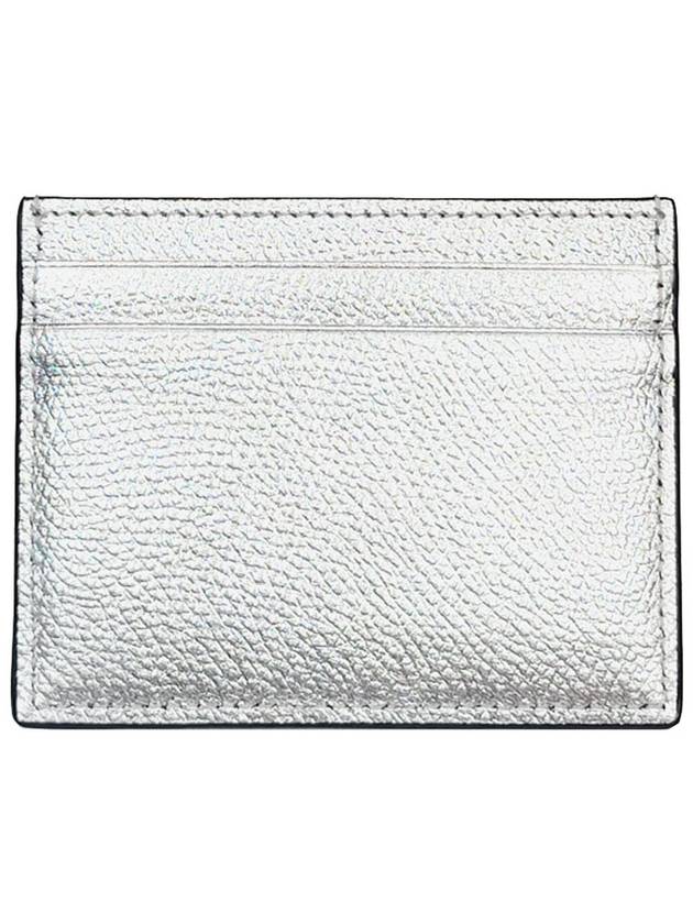 V logo signature business card wallet 4W2P0V32RFY - VALENTINO - BALAAN 2