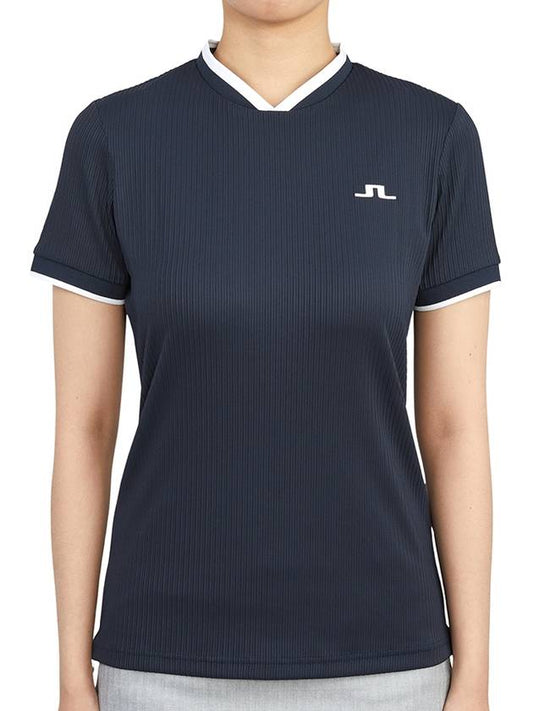 Golf wear women s short sleeve t shirt GWJT06469 6855 - J.LINDEBERG - BALAAN 2