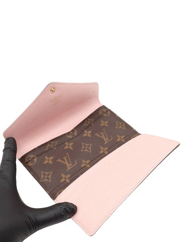 Monogram Canvas Rose Ballerine Josephine Wallet Long Supplementary Pouch - LOUIS VUITTON - BALAAN 8