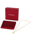 Gancini Crystals Necklace Gold - SALVATORE FERRAGAMO - BALAAN 4